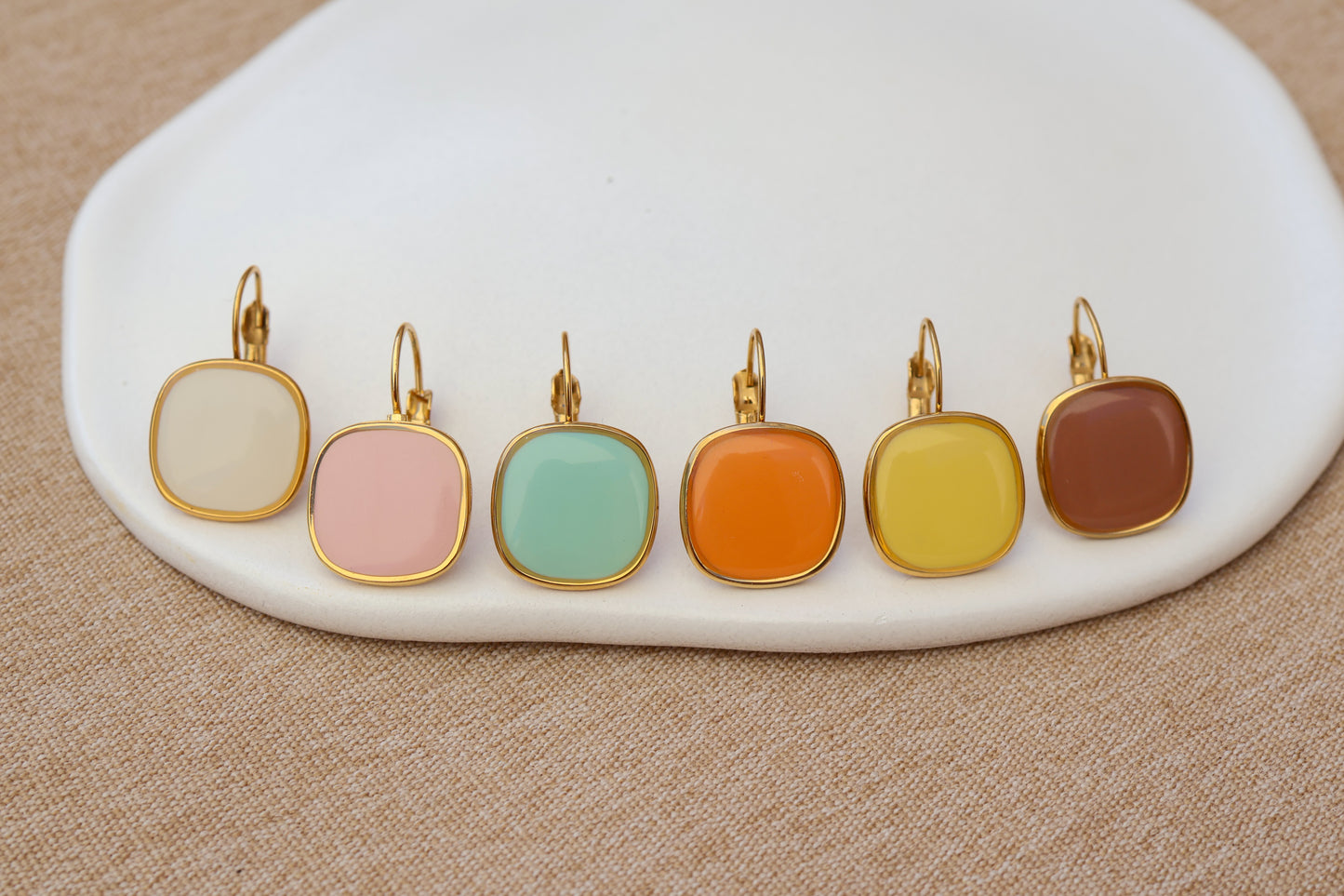 Viva Drop Earrings – Toasted Cocoa