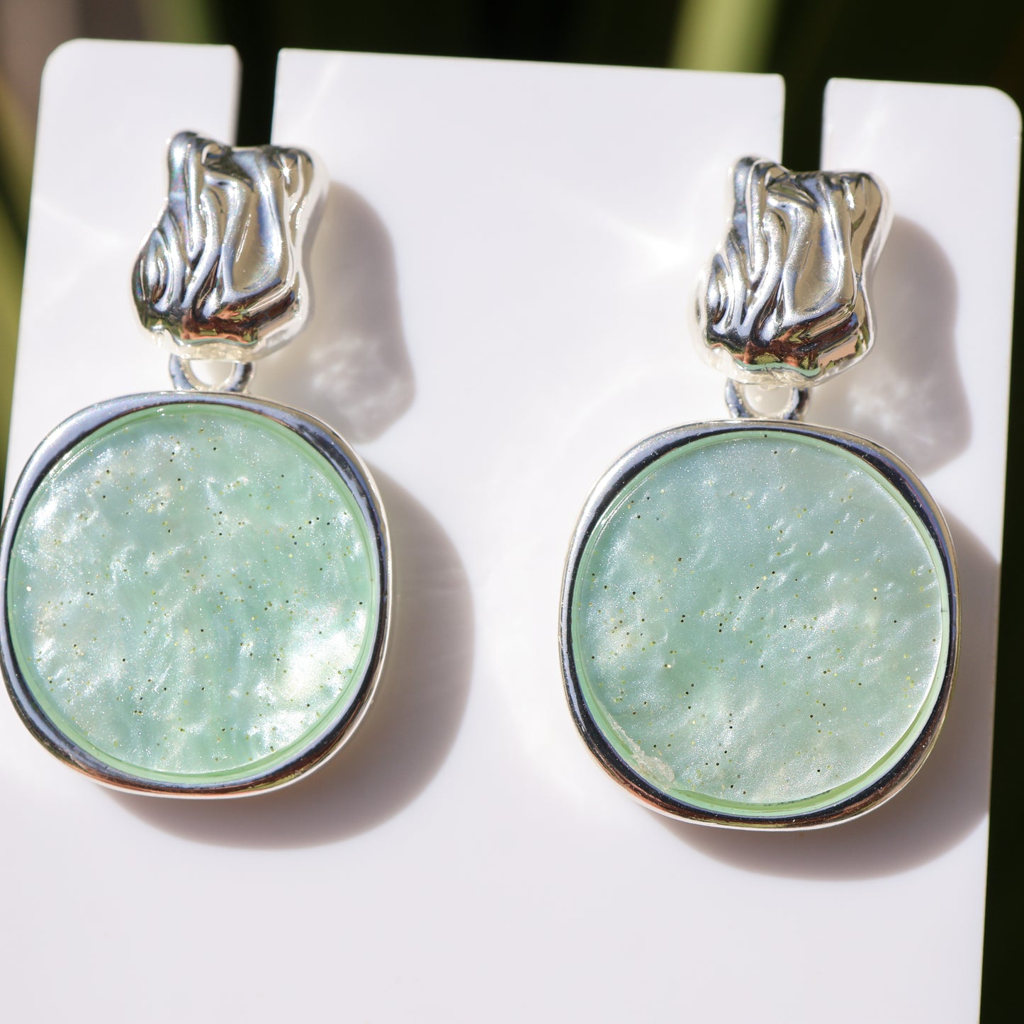 Conchiglia Glow – Mint Lagoon - Silver