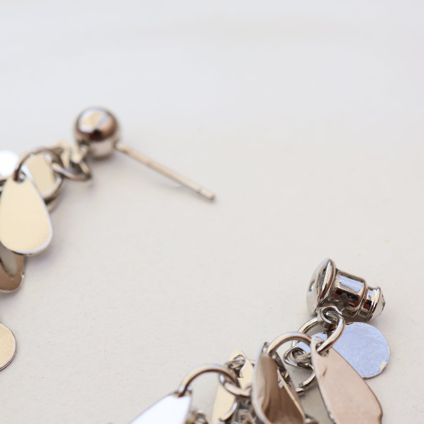 Liquid Light - Statement Silver Earrings
