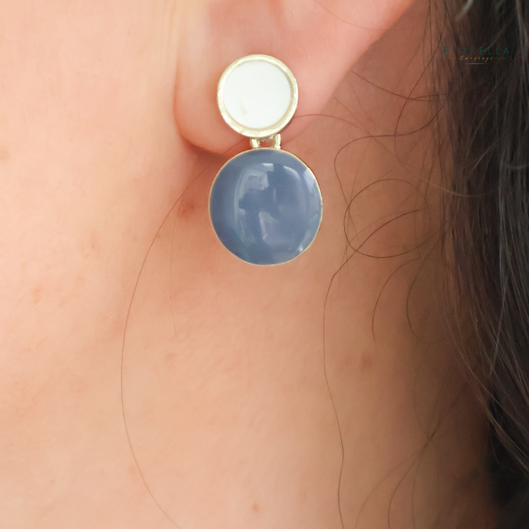 Luna Duo Drops – Slate Blue