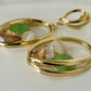Lusso Drop Earrings – Pistachio