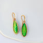 Iridescent Teardrop Elements Earrings