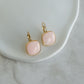 Viva Drop Earrings – Petal Pink
