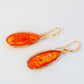 Iridescent Teardrop Elements Earrings