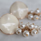 Viva Pearl Drop Earrings - Ivory