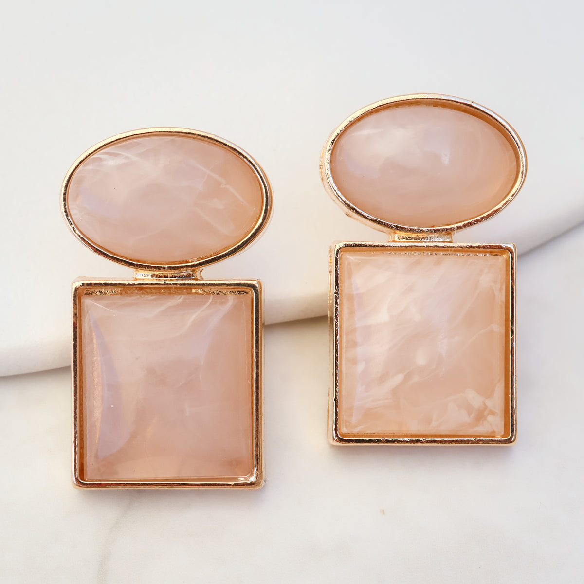 Forma Drop Earrings – Milk