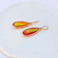 Iridescent Teardrop Elements Earrings