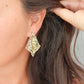 Gala Glow Drop Earrings - Gold