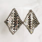 Gala Glow Drop Earrings - Silver