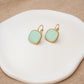 Viva Drop Earrings – Seafoam Aqua
