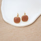Viva Drop Earrings – Toasted Cocoa