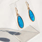 Iridescent Teardrop Elements Earrings