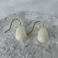 Dew Drop Earrings – Cloud White