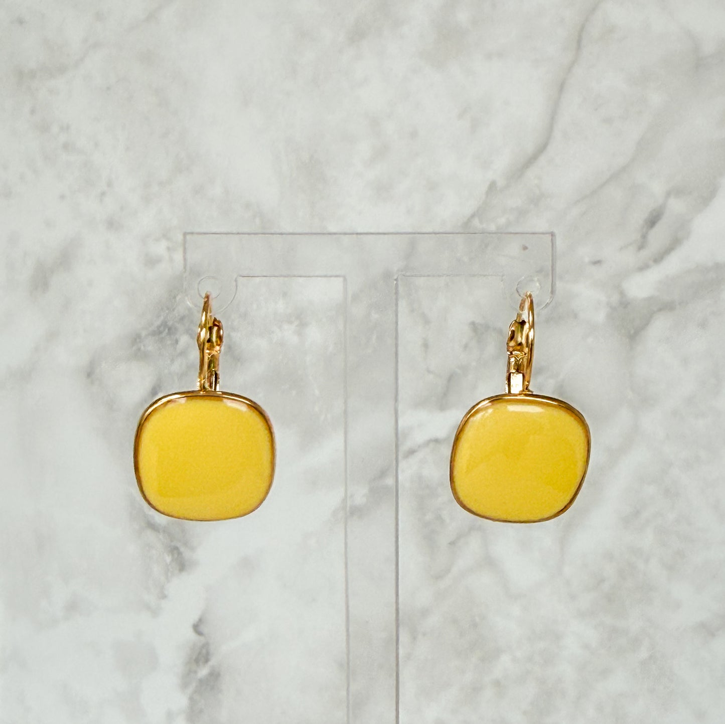 Viva Drop Earrings – Lemon Zest