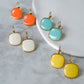 Viva Drop Earrings – Seafoam Aqua