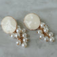 Viva Pearl Drop Earrings - Ivory