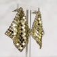Gala Glow Drop Earrings - Gold