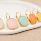 Viva Drop Earrings – Moon White