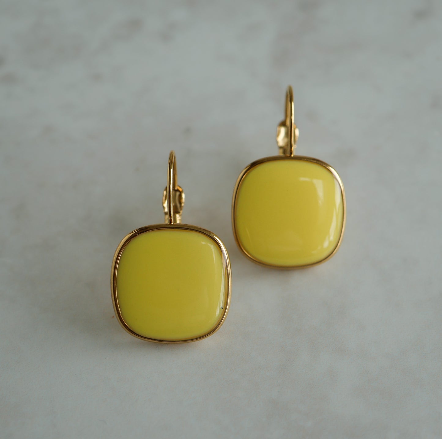 Viva Drop Earrings – Lemon Zest