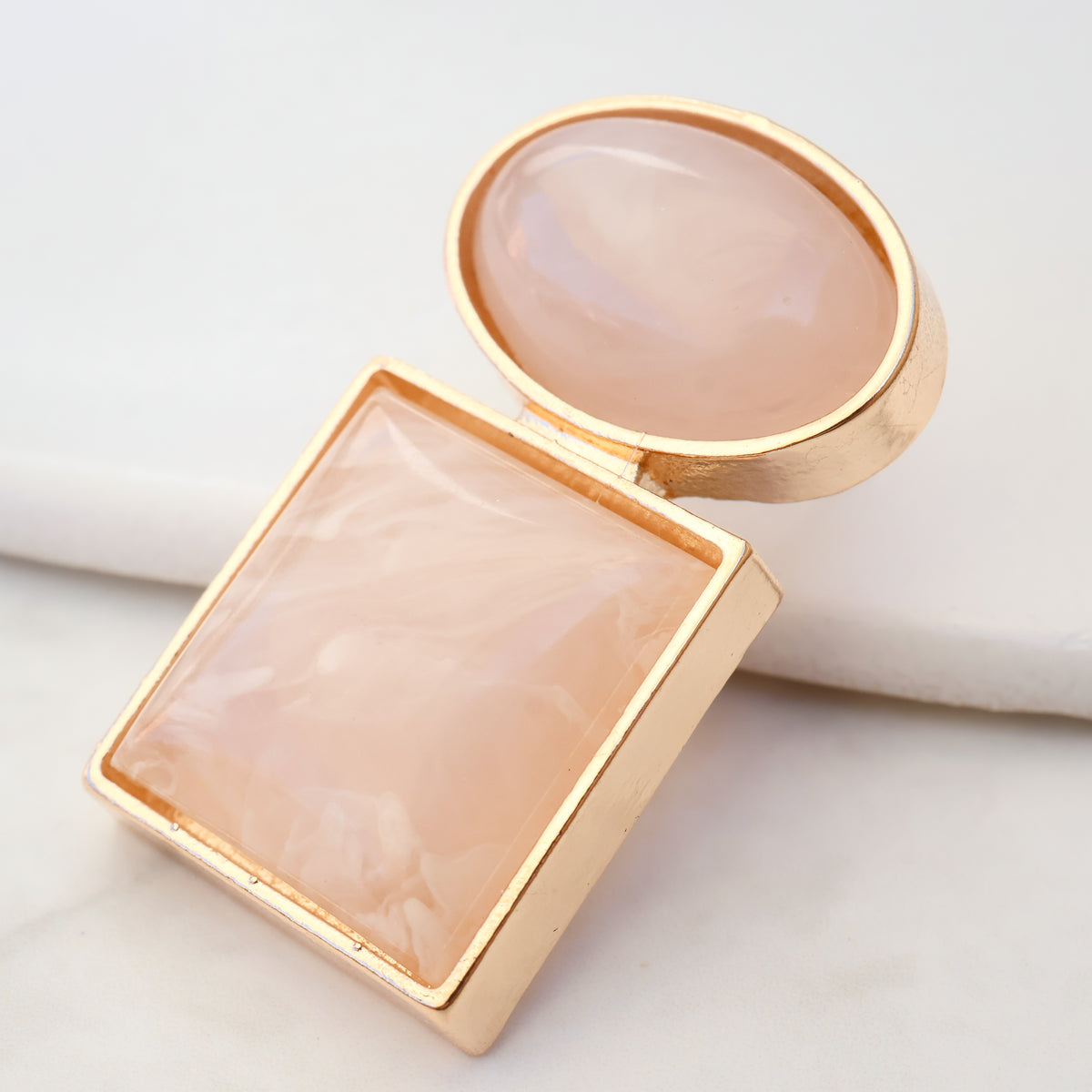 Forma Drop Earrings – Milk