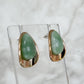 Nova Statement Studs – Sage Green