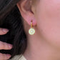 Capri Citrus Hoops - Gold