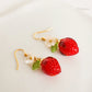 Strawberry Blossom Charm Earrings