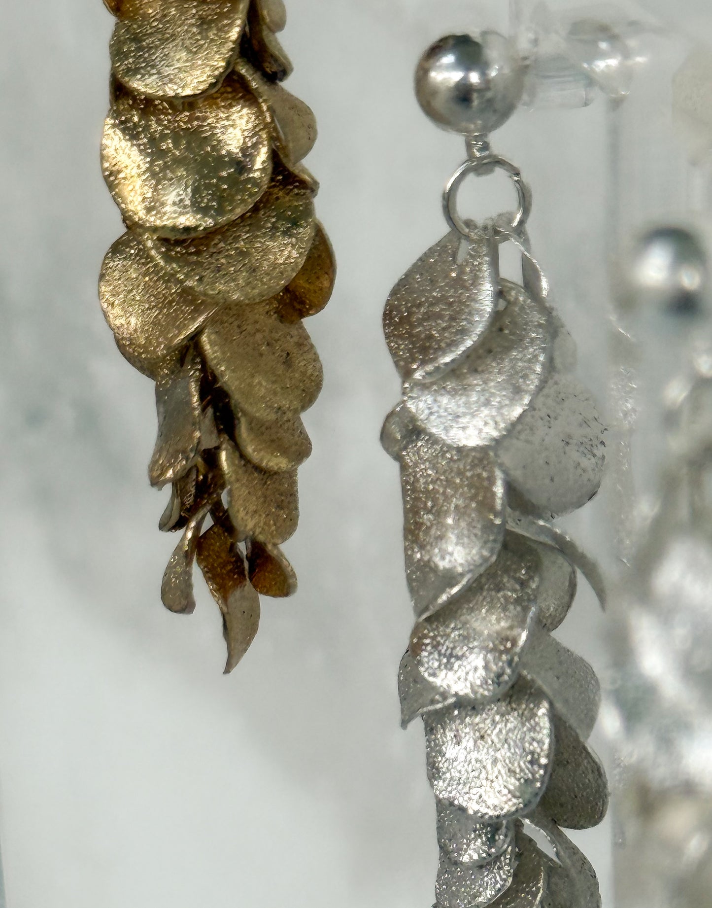 Solara Cascade Drop Earrings - Gold