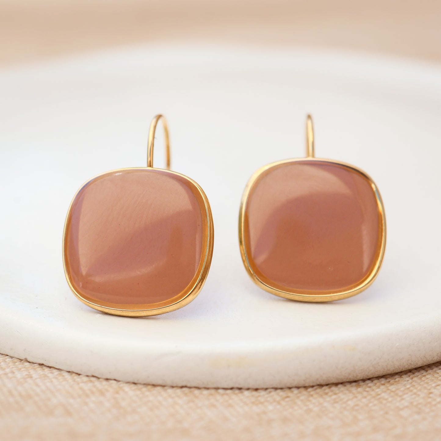 Viva Drop Earrings – Toasted Cocoa