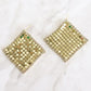 Gala Glow Drop Earrings - Gold