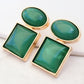 Forma Drop Earrings – Forest