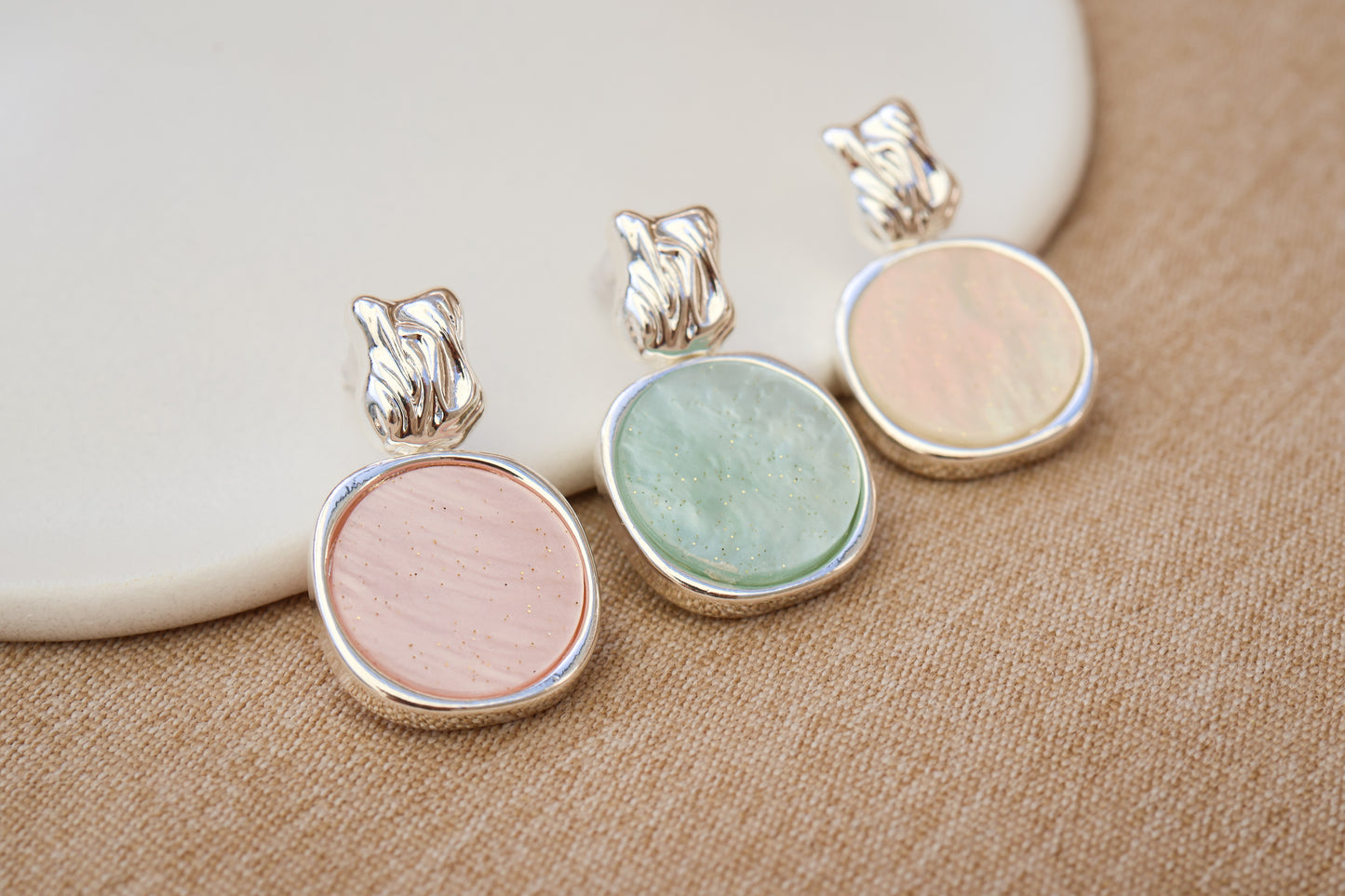 Conchiglia Glow – Mint Lagoon - Silver