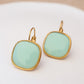 Viva Drop Earrings – Seafoam Aqua