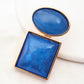 Forma Drop Earrings – Cobalt
