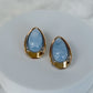 Nova Statement Studs – Powder Blue