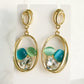 Lusso Drop Earrings – Azzurra