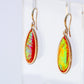 Iridescent Teardrop Elements Earrings
