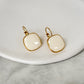 Viva Drop Earrings – Moon White