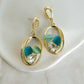 Lusso Drop Earrings – Azzurra