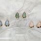 Nova Statement Studs – Powder Blue
