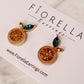 Amalfi Citrus Stud Earrings