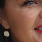 Viva Drop Earrings – Moon White