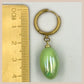 Aurora Iridescent Oval Drops - Sage Green
