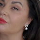 Pearl Bow Statement Drop Earrings – Wedding & Occasion Jewellery