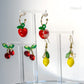 Cherry Delight Crystal Stud Earrings