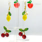 Cherry Delight Crystal Stud Earrings