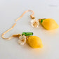 Amalfi Lemon Blossom Drop Earrings