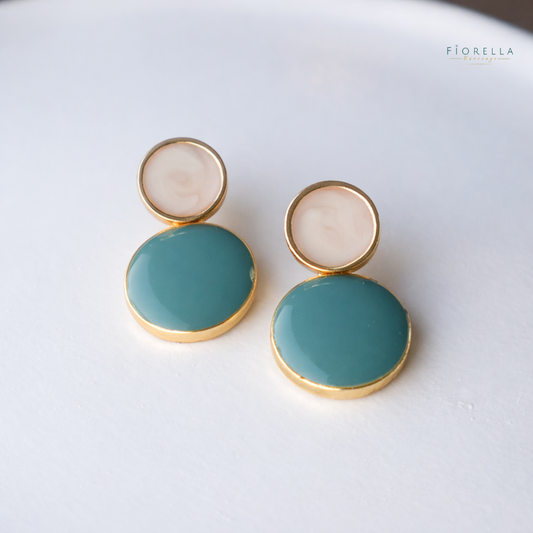 Larger Luna Drops - Duck Egg Blue