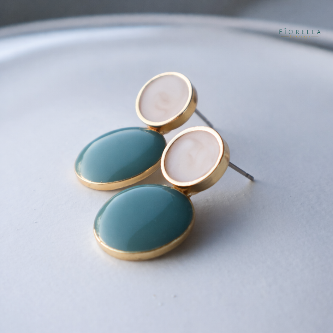 Larger Luna Drops - Duck Egg Blue